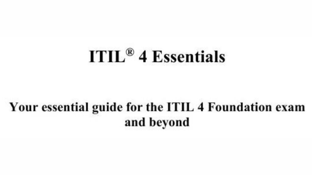 Ace Your ITIL Foundation Exam Essential Study Guide