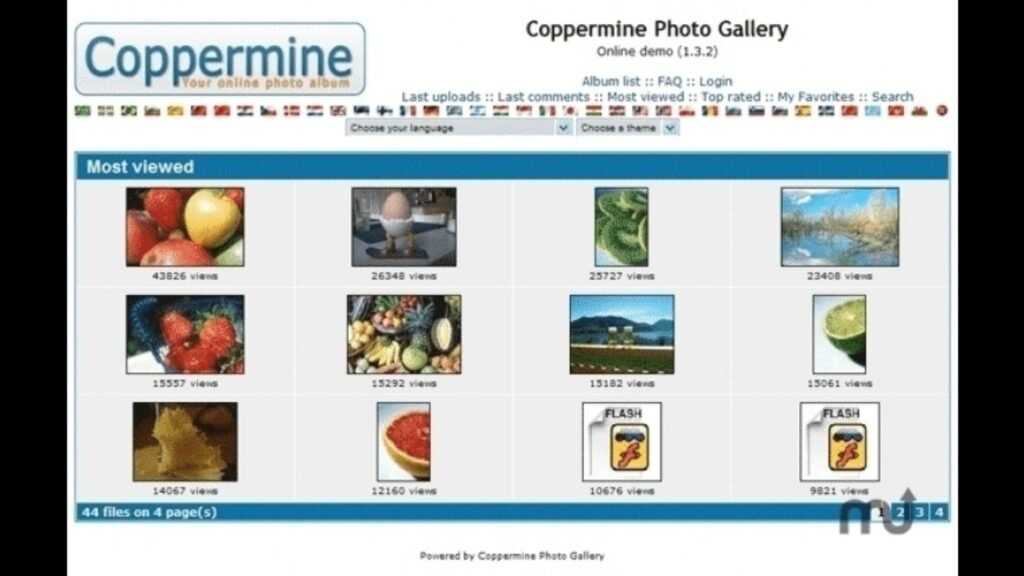 Coppermine photo gallery