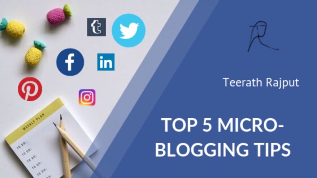 Top 5 Micro Blogging Sites List