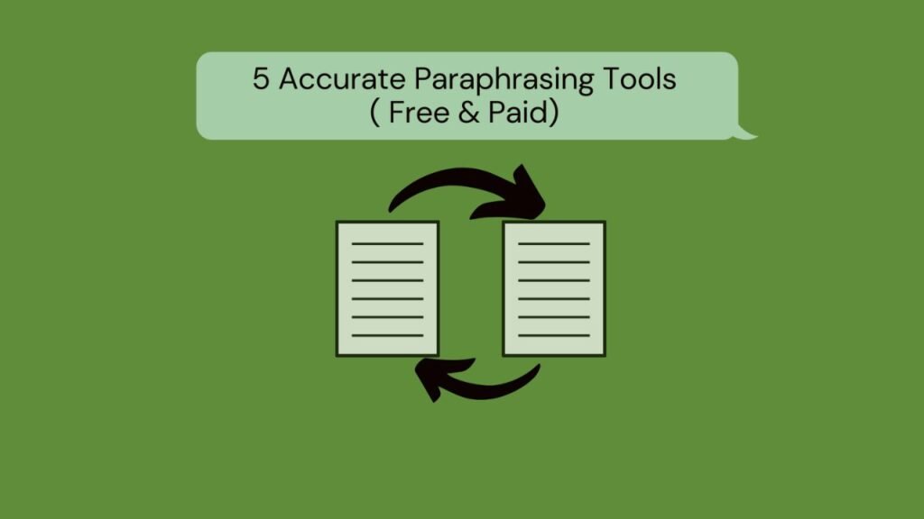 What is the Best Paraphrasing Tool That Can be Handy for Bloggers for Free