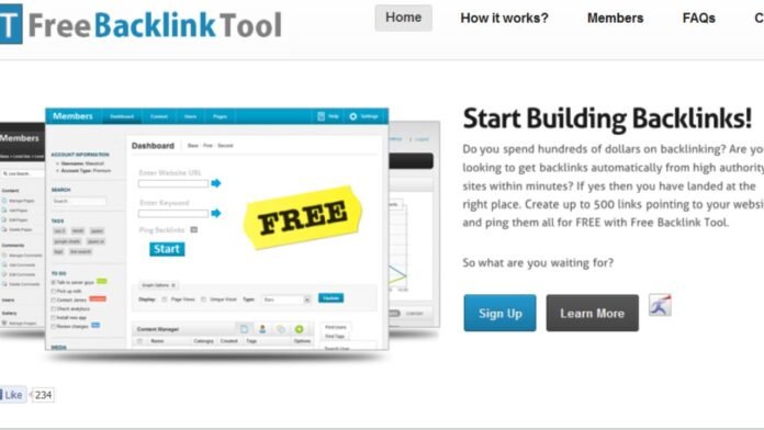 Free Backlink Generator Tools