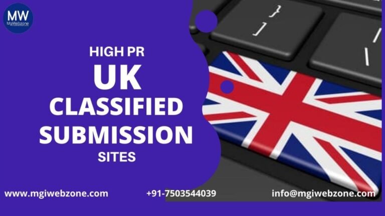 60+ Free Classified Submission Sites List in the UK